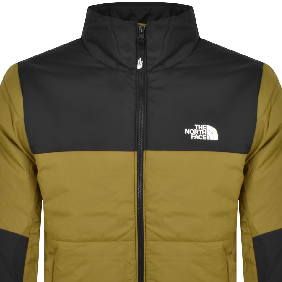North face khaki green jacket best sale